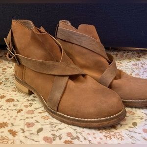 Free people leather ankle boots